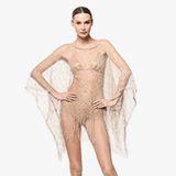  Áo Choàng Nữ Primadonna Collection Clothing Poncho Fabric Beig Uni 