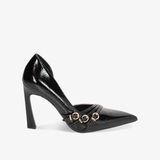  Giày Nữ Primadonna Collection Women Shoes Open Shank Naplack Nero 