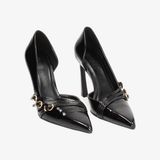  Giày Nữ Primadonna Collection Women Shoes Open Shank Naplack Nero 