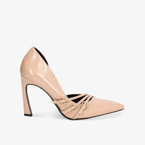 Giày Nữ Primadonna Collection Women Shoes Open Shank Naplack Nude