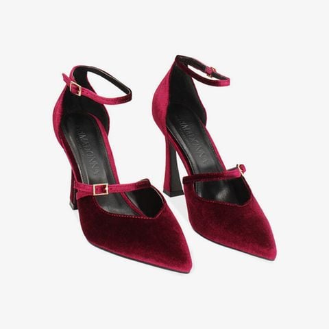 Giày Nữ Primadonna Collection Women Shoes Open Shank Velvet Bord