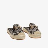  Giày Mules Nữ Đế Cói 254930502RFNEPA 