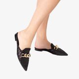  Giày Mules Nữ 254971501RFNERO 
