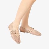  Giày Búp Bê Nữ 25D539902TSBEIG 