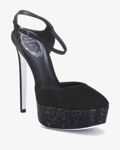 Giày Cao Gót Nữ Leather Sandals Rene Caovilla