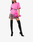  Giày Boots Nữ Rene Caovilla Suede Thigh-High Boots 