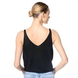  Áo Ba Lỗ Black V-Neck Top Primadonna Collection 