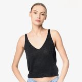  Áo Ba Lỗ Black V-Neck Top Primadonna Collection 
