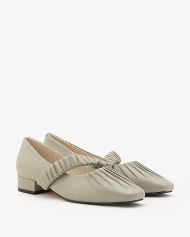 Giày Búp Bê Nữ Pazzion Contemporary Pleated Maryjane