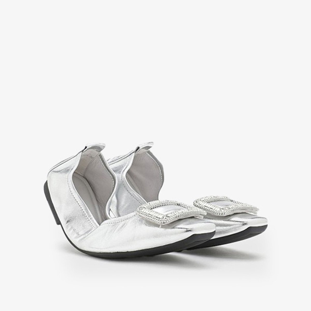  Giày Bệt Nữ PAZZION Everlee Metallic Crystal Embellished Buckle 