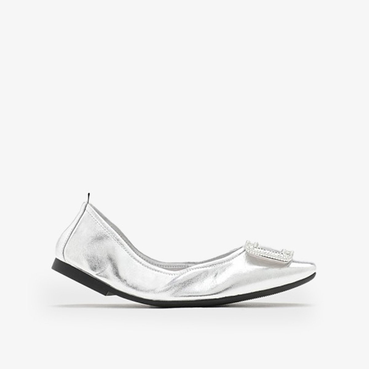  Giày Bệt Nữ PAZZION Everlee Metallic Crystal Embellished Buckle 