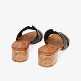  Dép Nữ Primadonna Collection Women Shoes Slipper Leather Nero 