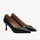  Giày Cao Gót Nữ 6166-227BLK 