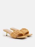  Dép Cao Gót Nữ Pazzion Charlotte Braided High Heels 