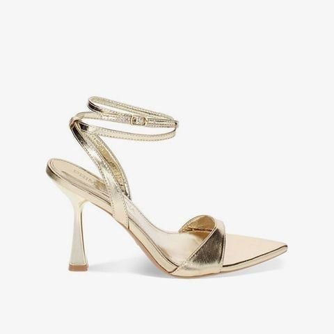 Giày Cao Gót Laminated Heeled Sandals Primadonna Collection