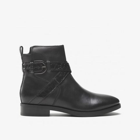 Giày Boots Nữ Brogue