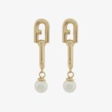  Hoa Tai Nữ Furla Chained Logo 