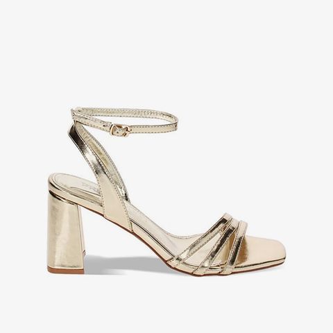 Giày Sandals Laminated Heeled Primadonna Collection