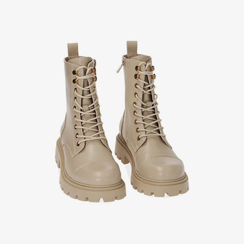 Giày Boots Primadonna Collection Cream Amphibian 3.5 Cm