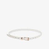  Thắt Lưng Nữ Primadonna Bianco Vernice Stretta 13456 