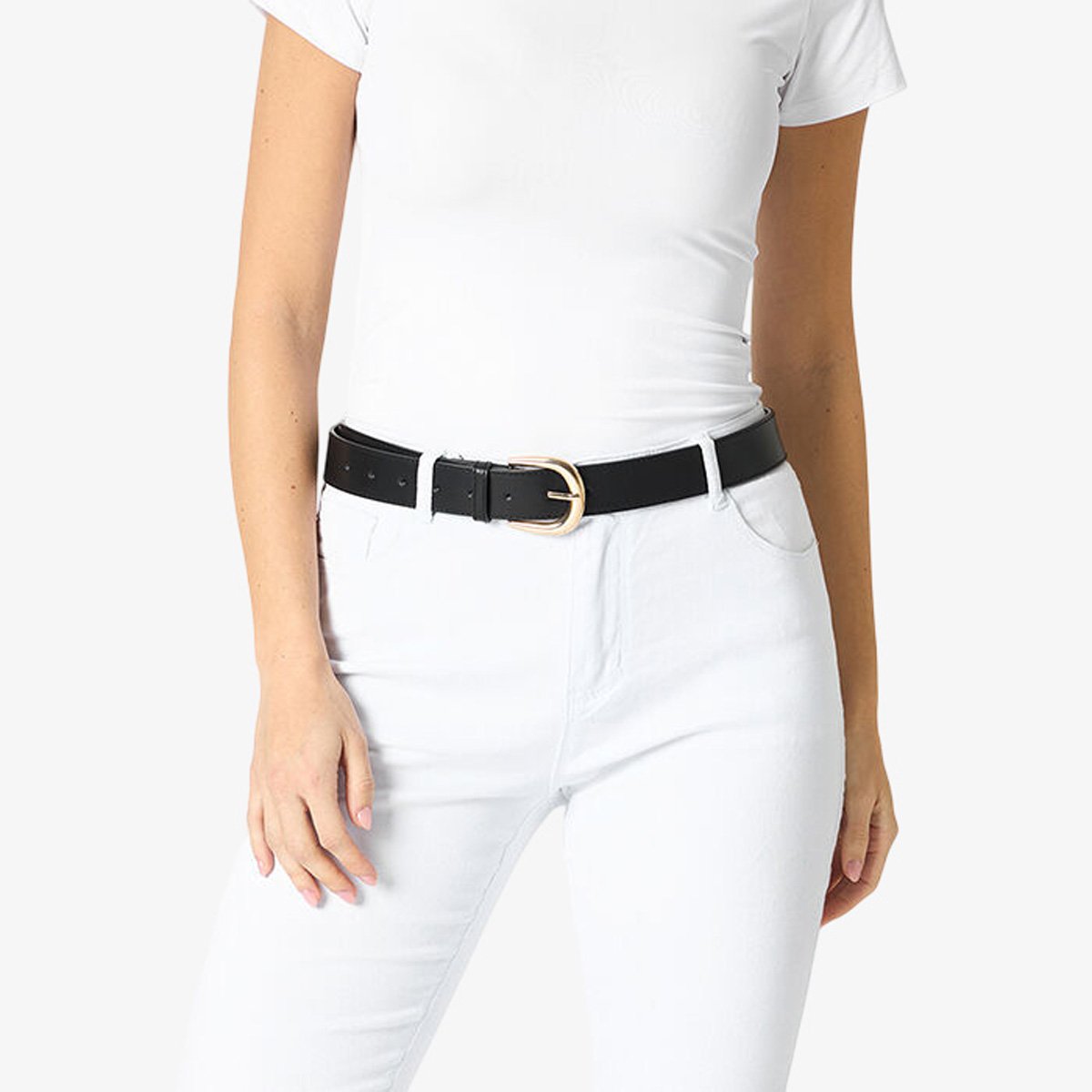  Dây Thắt Lưng Nữ PRIMADONNA COLLECTION (13701) Black Uni 