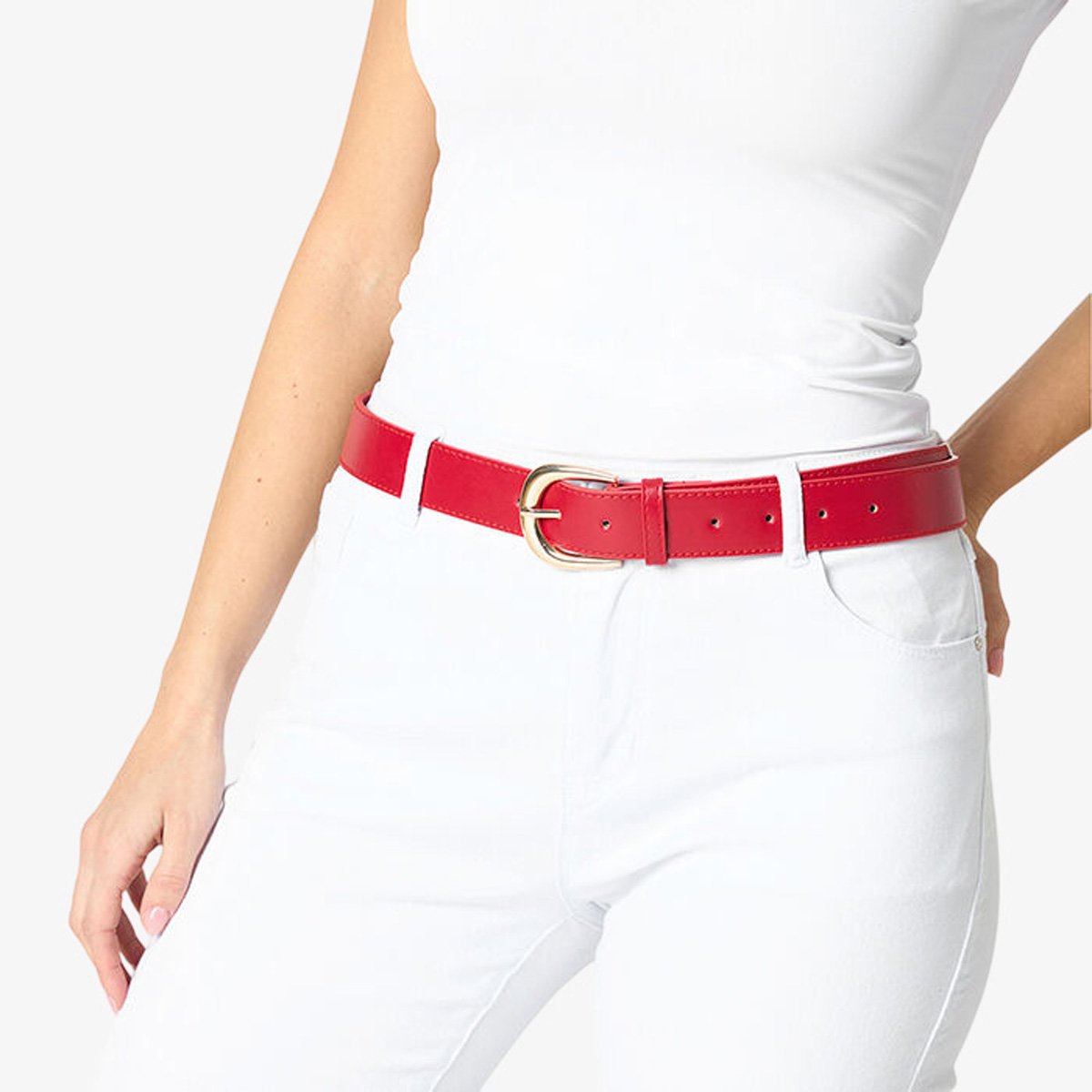  Dây Thắt Lưng Nữ PRIMADONNA COLLECTION (13701) Red Uni 