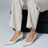  Giày Cao Gót Nữ 6166-227BEG 