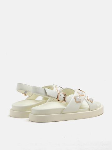 Giày Sandals Nữ Pazzion Jina Studded Criss-Cross Slingback Sandals