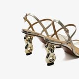  Giày Sandal Cao Gót Nữ 9068-1 