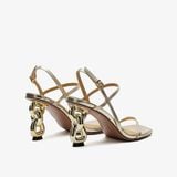  Giày Sandal Cao Gót Nữ 9068-1 