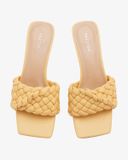  Dép Cao Gót Nữ Pazzion Charlotte Braided High Heels 