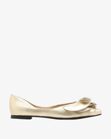 Giày Búp Bê Nữ Pazzion Elysia Ruffled Flats