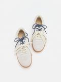  Giày Sneakers Nữ Pazzion Maeve Double Laced Suede Sneakers 