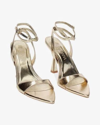 Giày Cao Gót Laminated Heeled Sandals Primadonna Collection