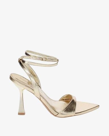 Giày Cao Gót Laminated Heeled Sandals Primadonna Collection