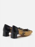  Giày Búp Bê Nữ Pazzion Ashlyn Printed Bow Heels 