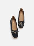  Giày Búp Bê Nữ Pazzion Ashlyn Printed Bow Heels 