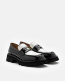  Giày Lười Nữ Pazzion Zilpah Embellished Two-Tone Penny Loafers 