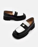  Giày Lười Nữ Pazzion Zilpah Embellished Two-Tone Penny Loafers 