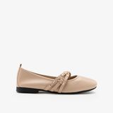  Giày Búp Bê Nữ PAZZION Zia Studded Buckle Flats 