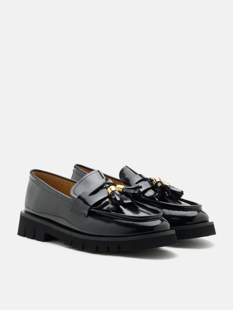  Giày Lười Nữ Pazzion Danielle Tassel Loafers 