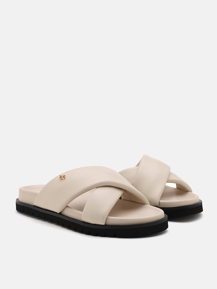  Dép Nữ Pazzion Della Slip On Slide Sandals 