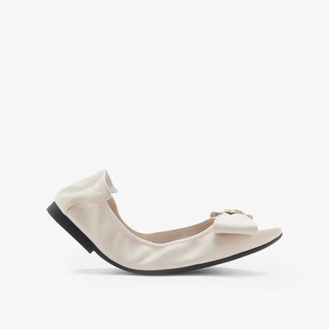 Giày Búp Bê Nữ Pazzion Madeline Studded Bow Foldable Flats