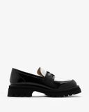  Giày Lười Nữ Pazzion Zilpah Embellished Two-Tone Penny Loafers 