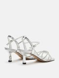  Giày Cao Gót Nữ Pazzion Emery Crystal Embellished Knot Strap Heel Sandals 