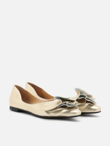 Giày Búp Bê Nữ Pazzion Elysia Ruffled Flats