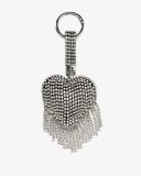  Móc chìa khóa trái tym lấp lánh tua rua Primadonna Collection 