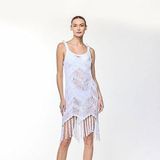  Đầm Xuyên Thấu White Fabric Pareo Primadonna Collection 