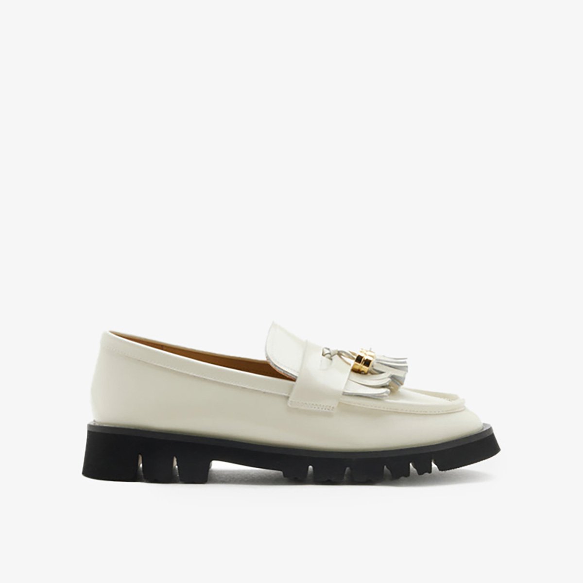  Giày Lười Nữ Pazzion Danielle Tassel Loafers 