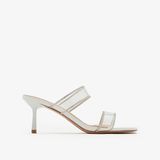  Giày Cao Gót Nữ Pazzion Isidora Crystal Embellished Strapped Heel Sandals 